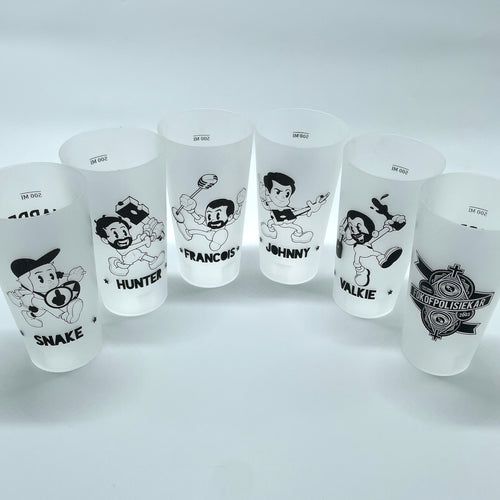 Die Bende plastic cups (6 pack)