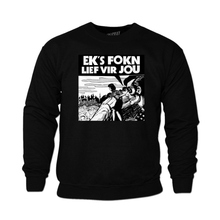 Load image into Gallery viewer, FOKN Lief Vir jou - Sweater (+ FREE CUPS)