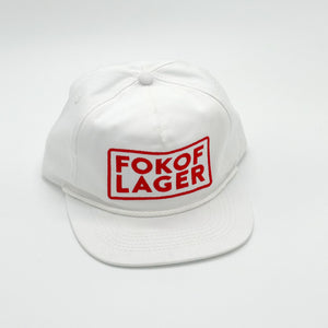 Fokof Lager Cap - White