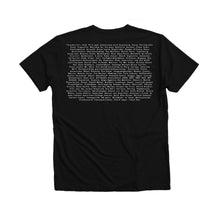 Load image into Gallery viewer, As Jy Met Vuur Speel Sal Jy Brand - T-Shirt (front &amp; back print / black)