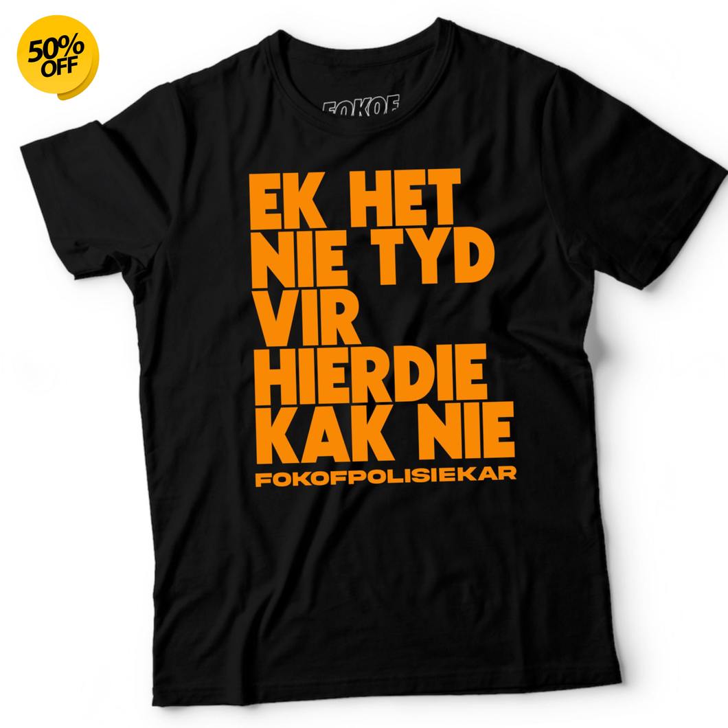 Goue Drol T-shirt (Orange print)