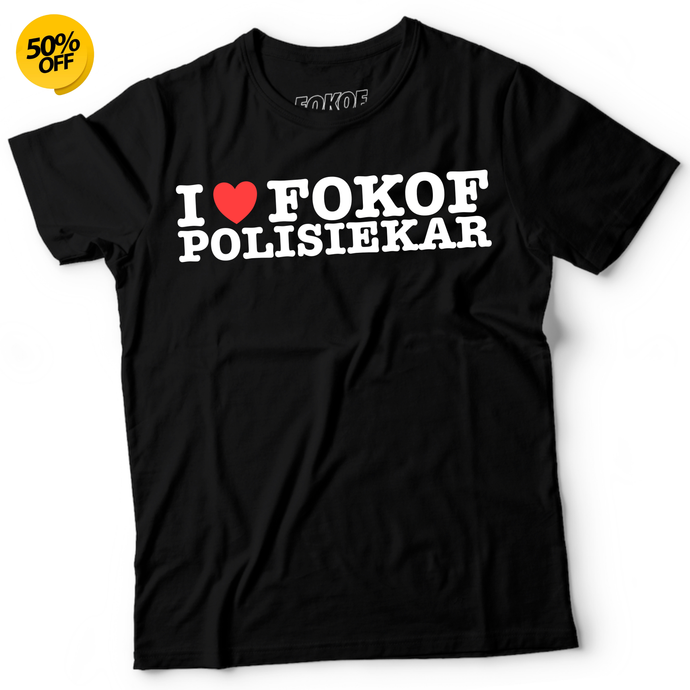 I ❤️ FOKOFPOLISIEKAR T-shirt