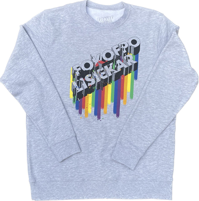 Multicolor sweater (Grey)